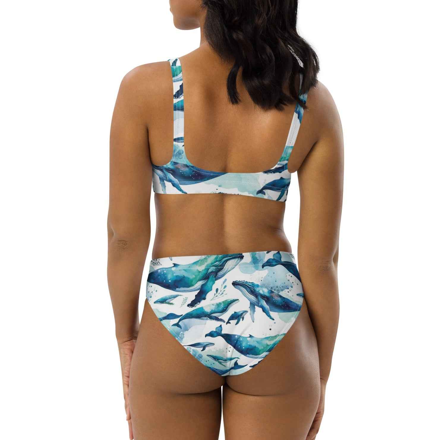 Humpback Dreams Scuba Bikini ♻️ - High Waisted Set