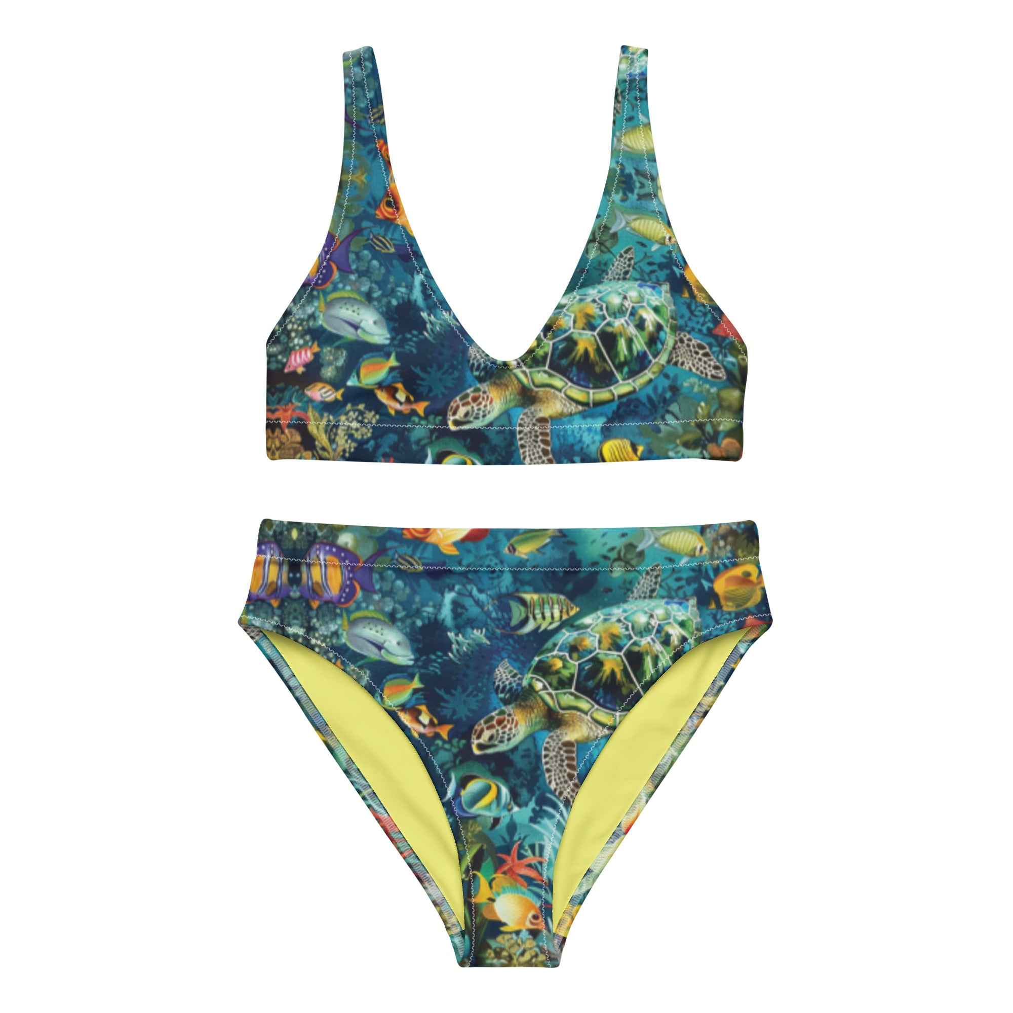 Maldives Scuba Bikini♻️ - High Waisted Set