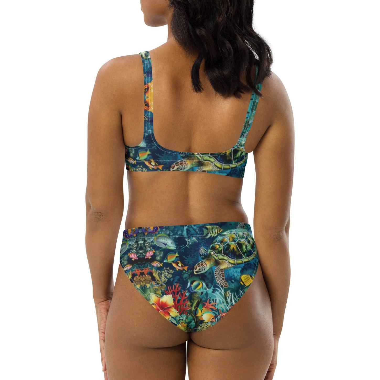 Maldives Scuba Bikini♻️ - High Waisted Set