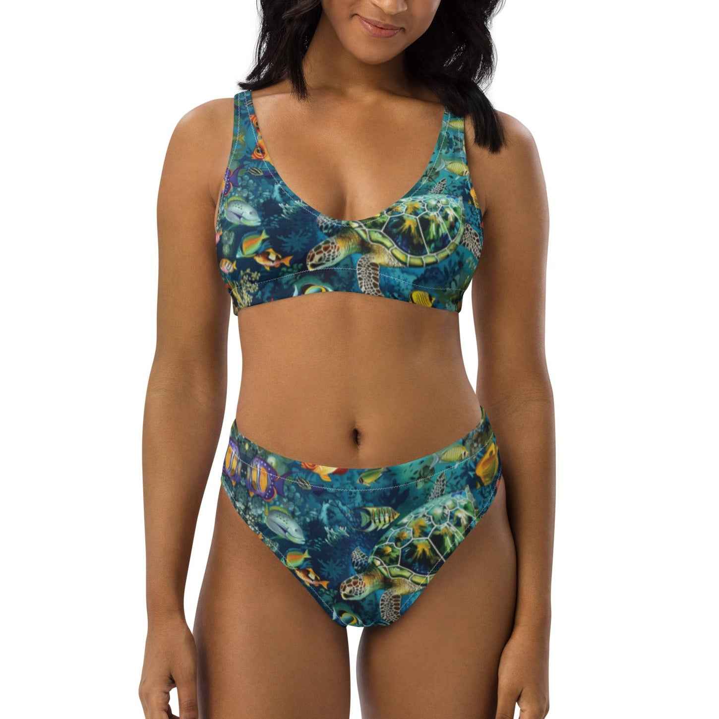 Maldives Scuba Bikini♻️ - High Waisted Set