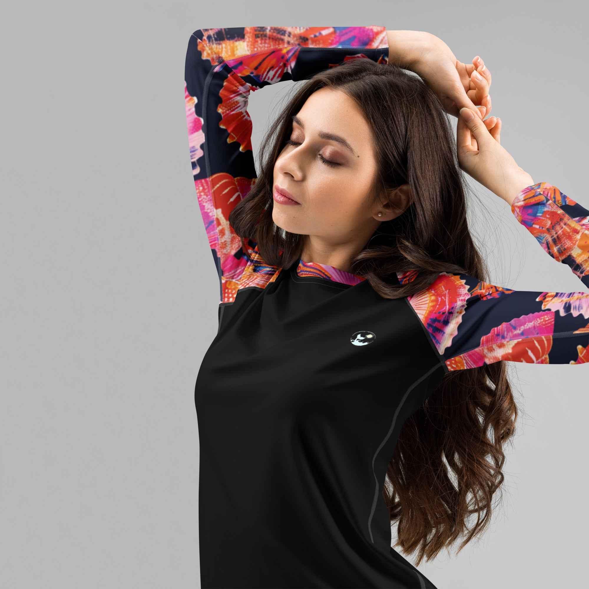 Neon Shells Women's Rash Guard ♻️