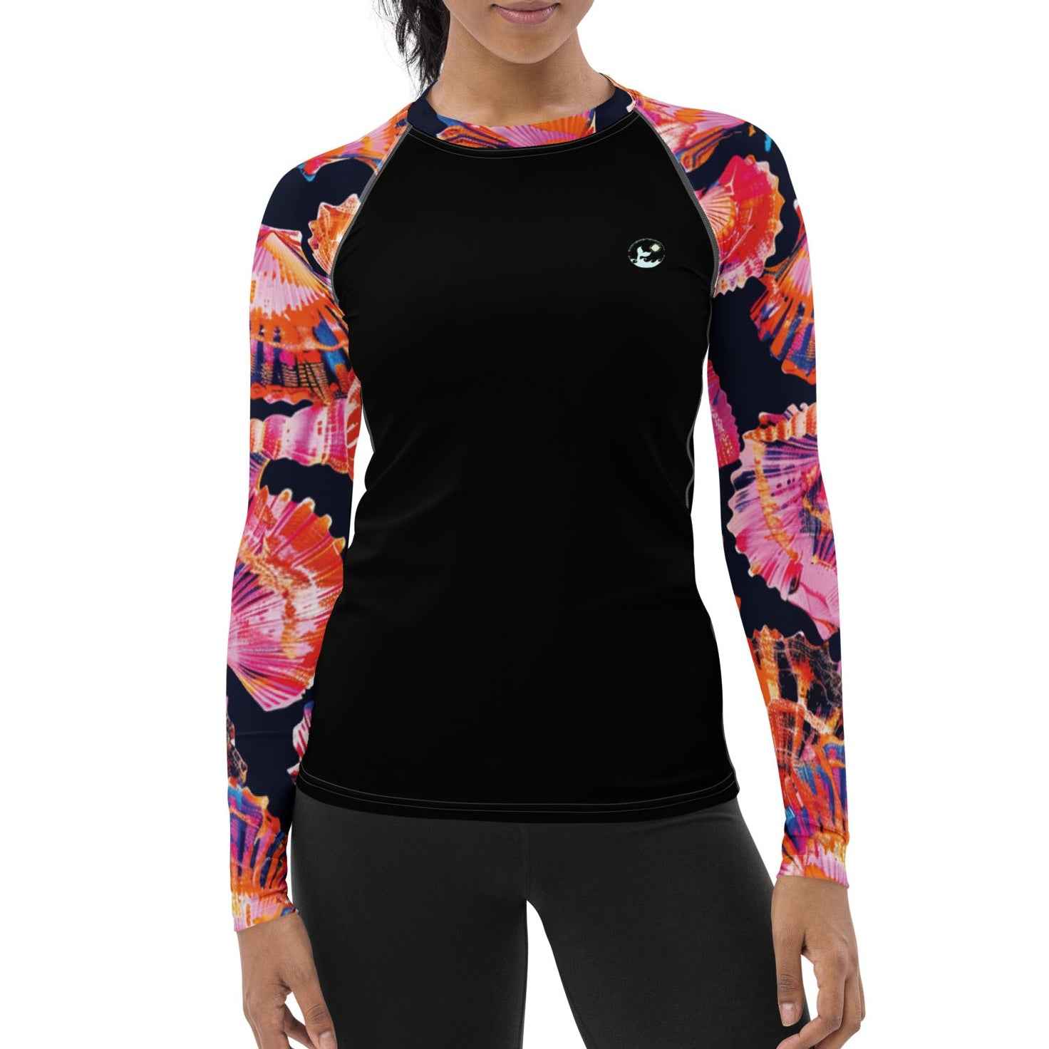 Neon Shells Women's Rash Guard ♻️
