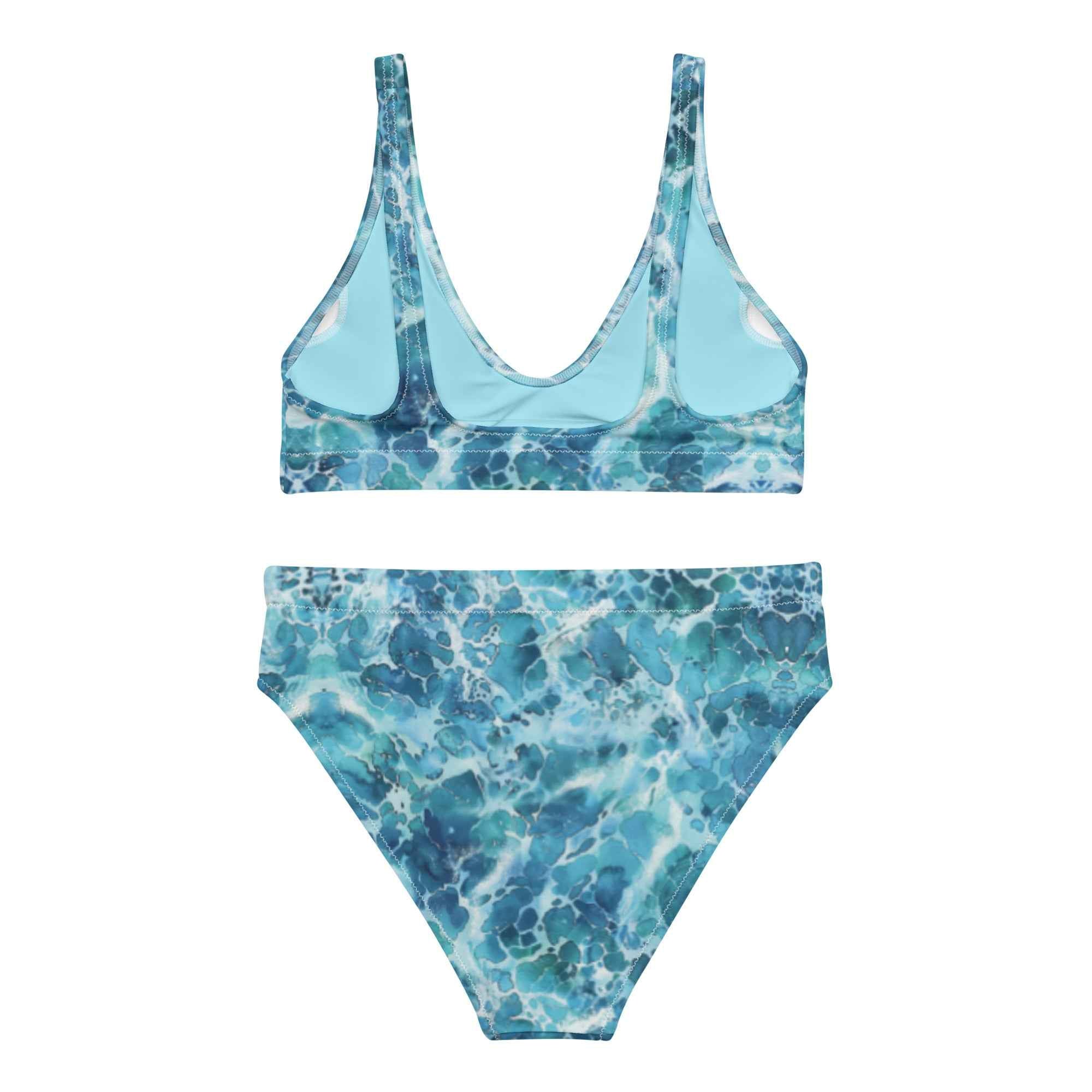 Ocean Serenity Scuba Bikini♻️ - High Waisted Set