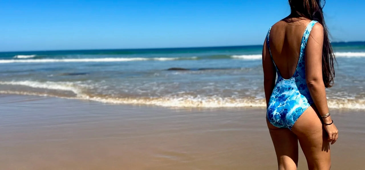 One-piece swimsuits for ocean lovers and scuba divers who want to give back to the ocean.