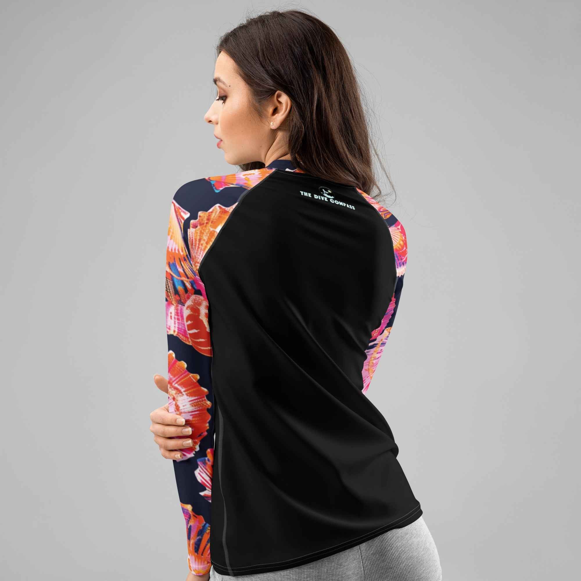 Neon Shells Women's Rash Guard ♻️