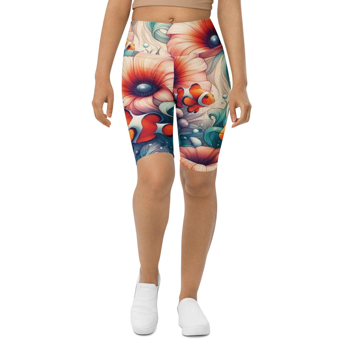 Clownfish Gardens Dive Shorts - 8" ♻️