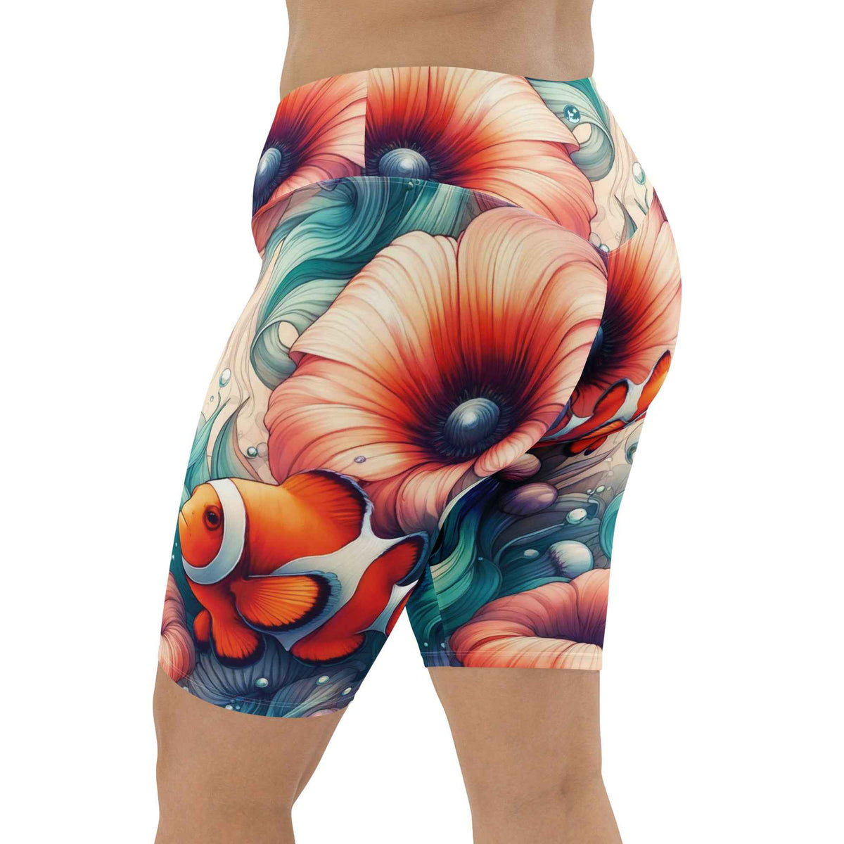 Clownfish Gardens Dive Shorts - 8" ♻️