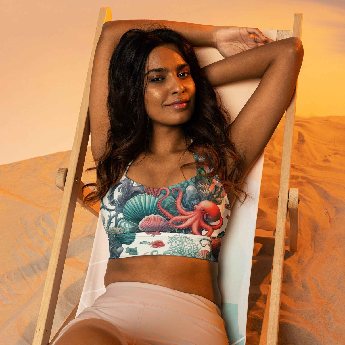 Octopus Reef High Impact Scuba Top