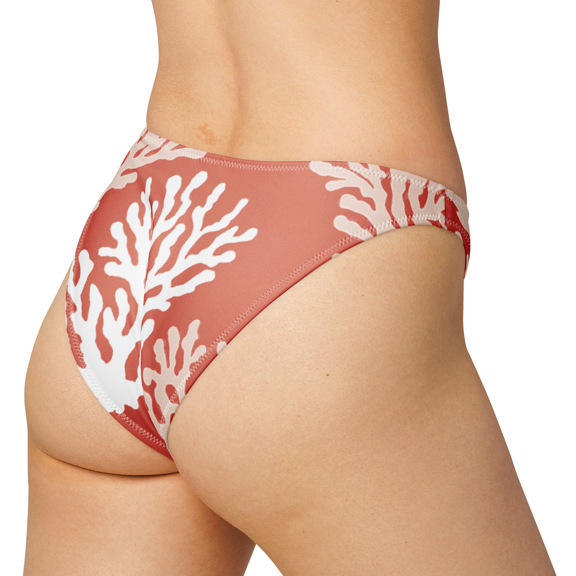 CALYX Roots Scuba Bikini Bottom - Cheeky – back view – recycled scuba bikini for divers, snorkelers, and warm water adventures