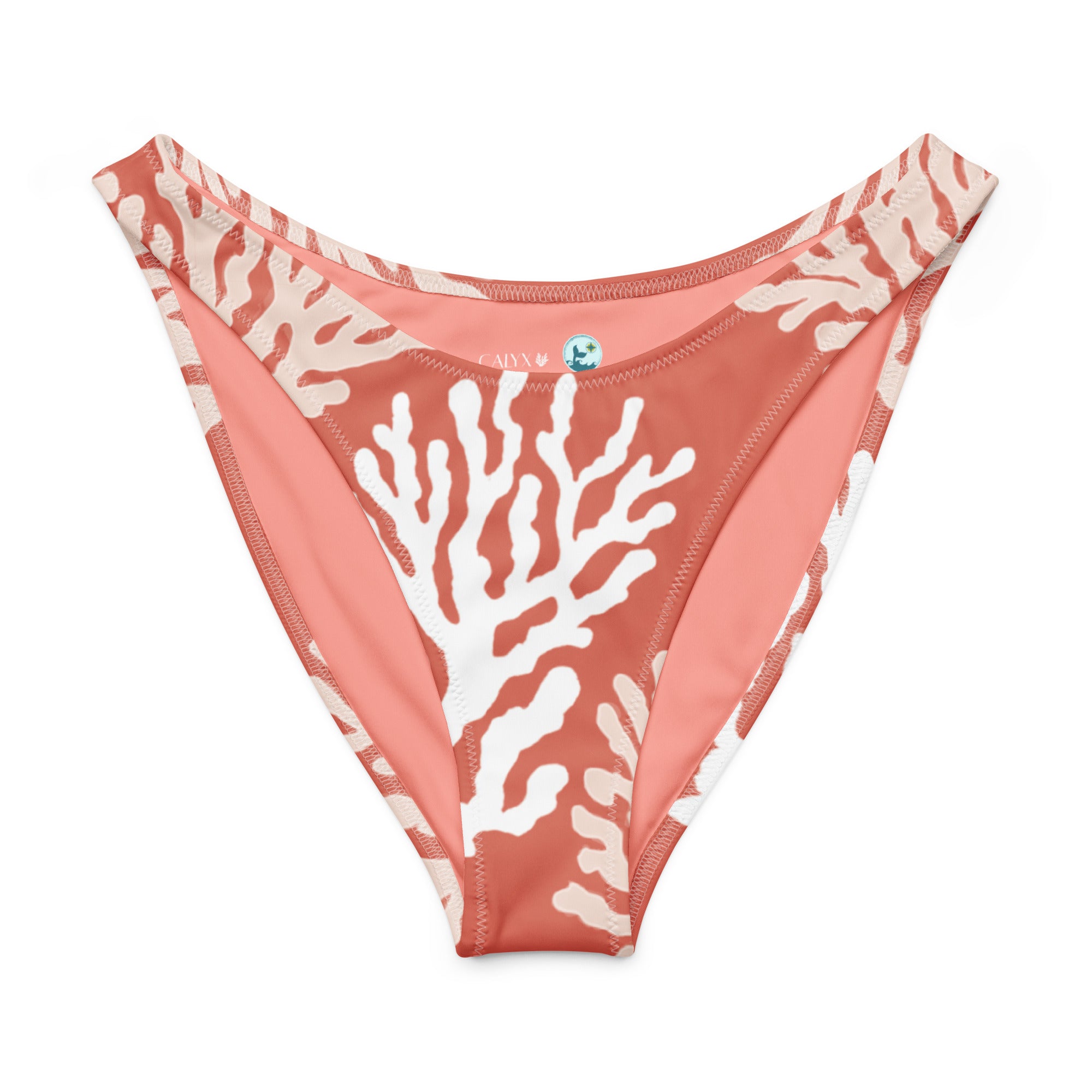 CALYX Roots Scuba Bikini Bottom - Cheeky – front view – scuba diving swimsuit with UPF 50+ sun protection for tropical reef diving