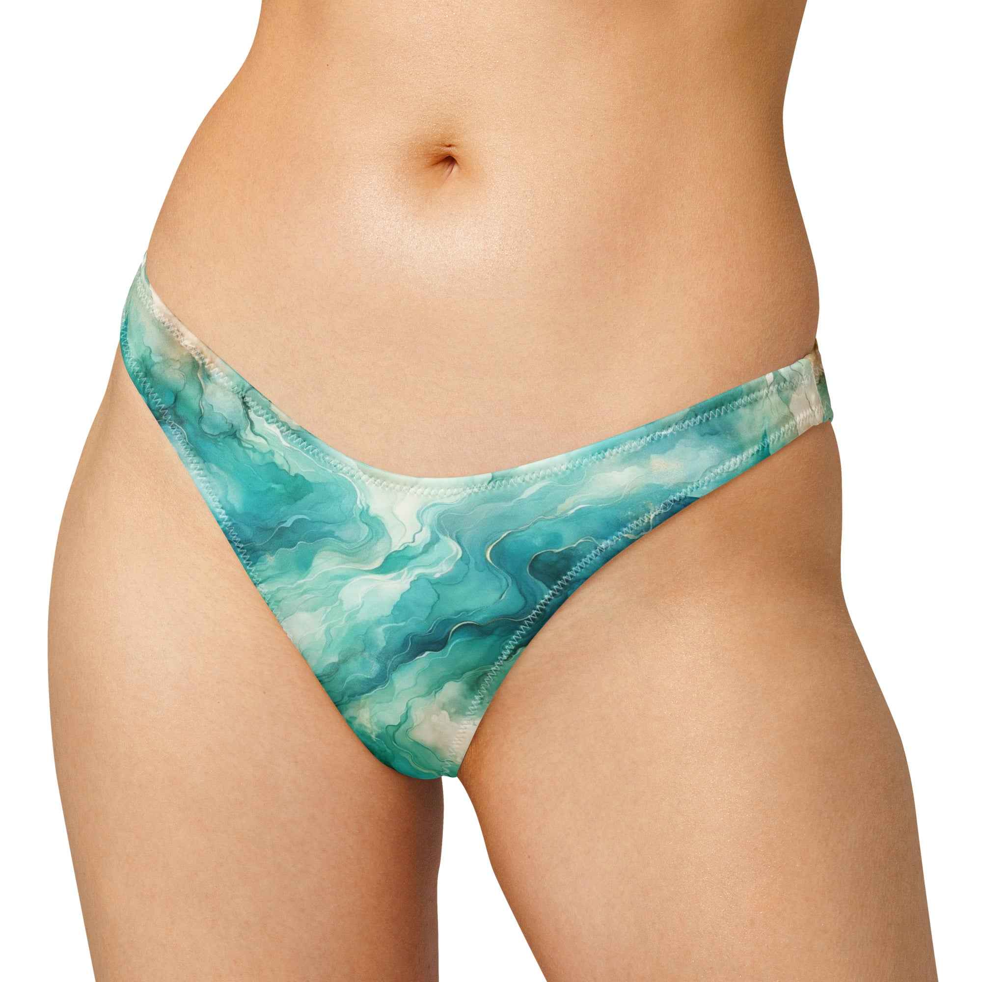 Turquoise Seas Scuba Bikini Bottom ♻️ – Cheeky