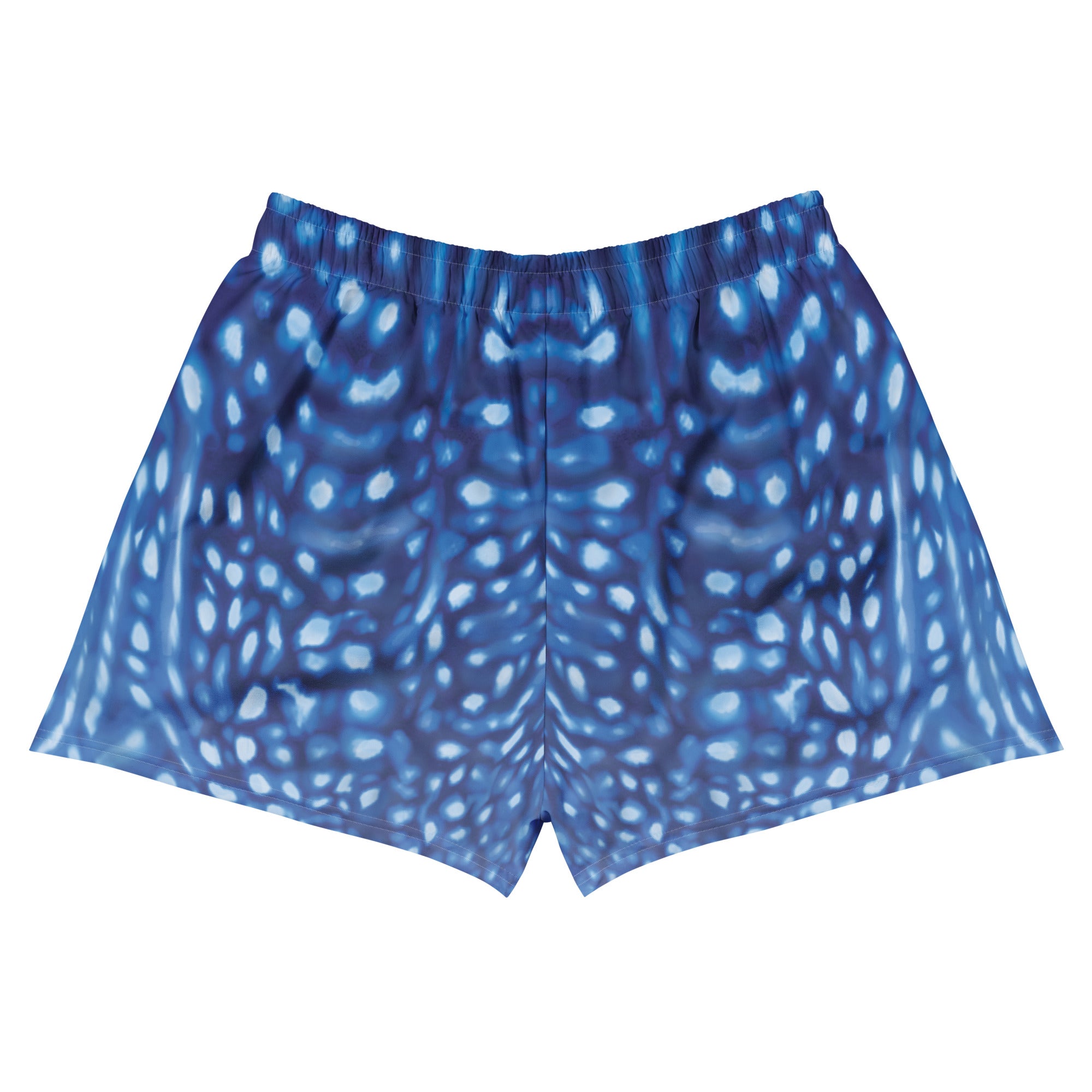 Whale Shark Constellation Breezy Swim Shorts – back view – swim shorts designed for ocean lovers and conservation-minded travelers
