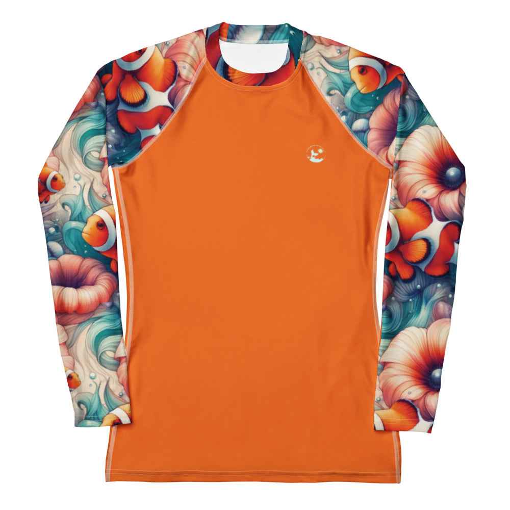 Clownfish Gardens Women's Rash Guard ♻️