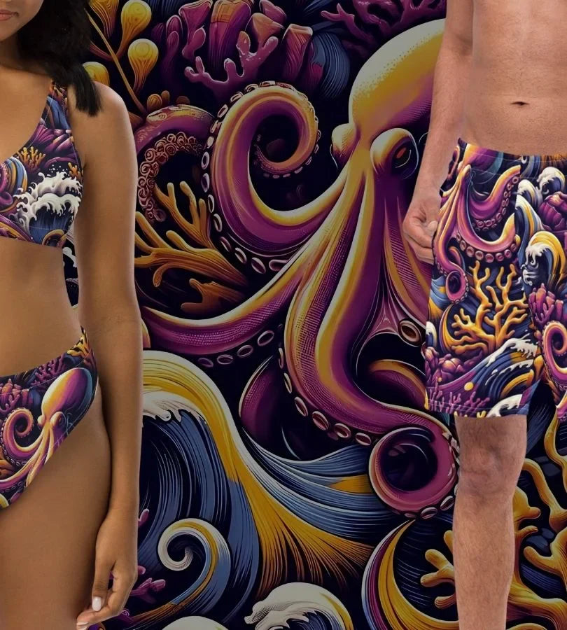 Octopus Ink Swimwear