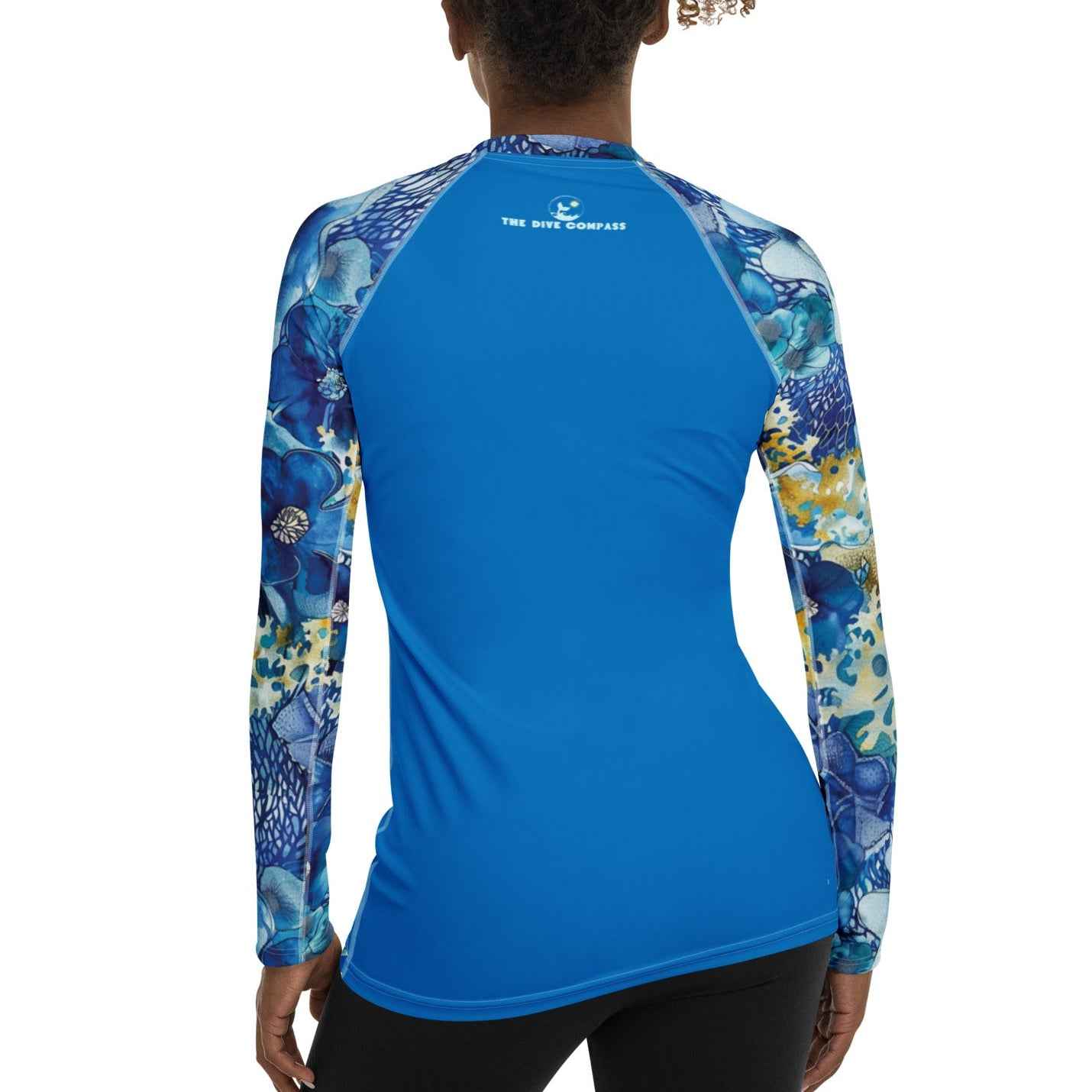 Coral Blossoms Women's Rash Guard ♻️