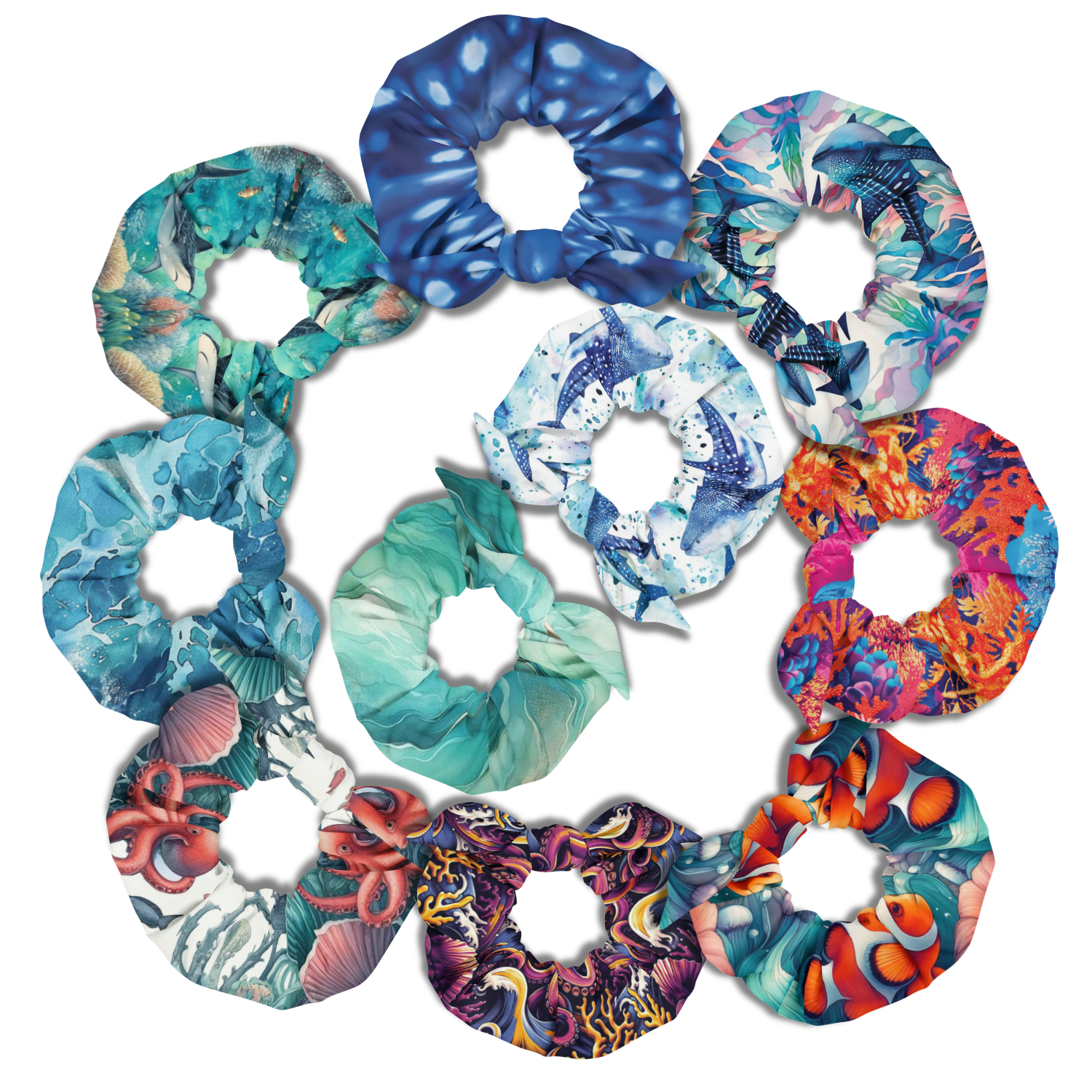 Ocean Scrunchie ♻️