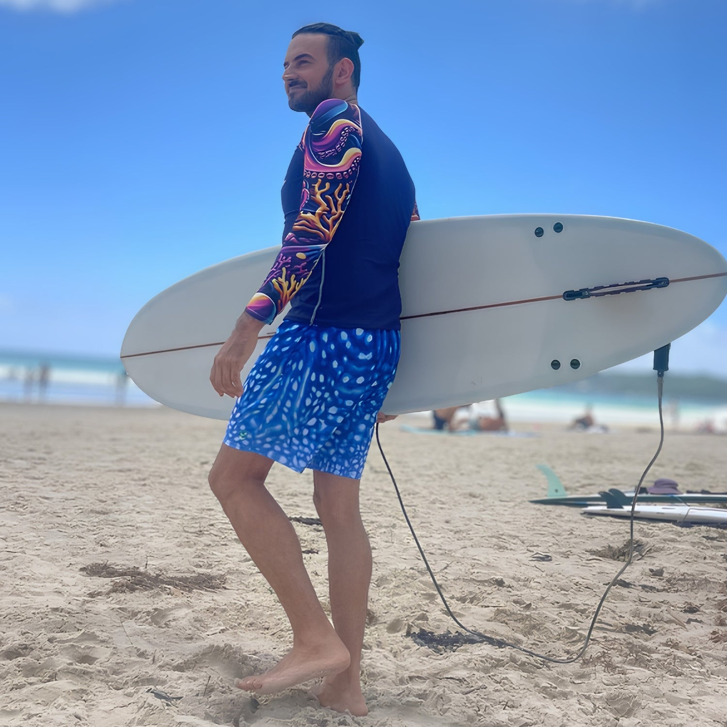 Whale Shark Constellation Swim Trunks ♻️