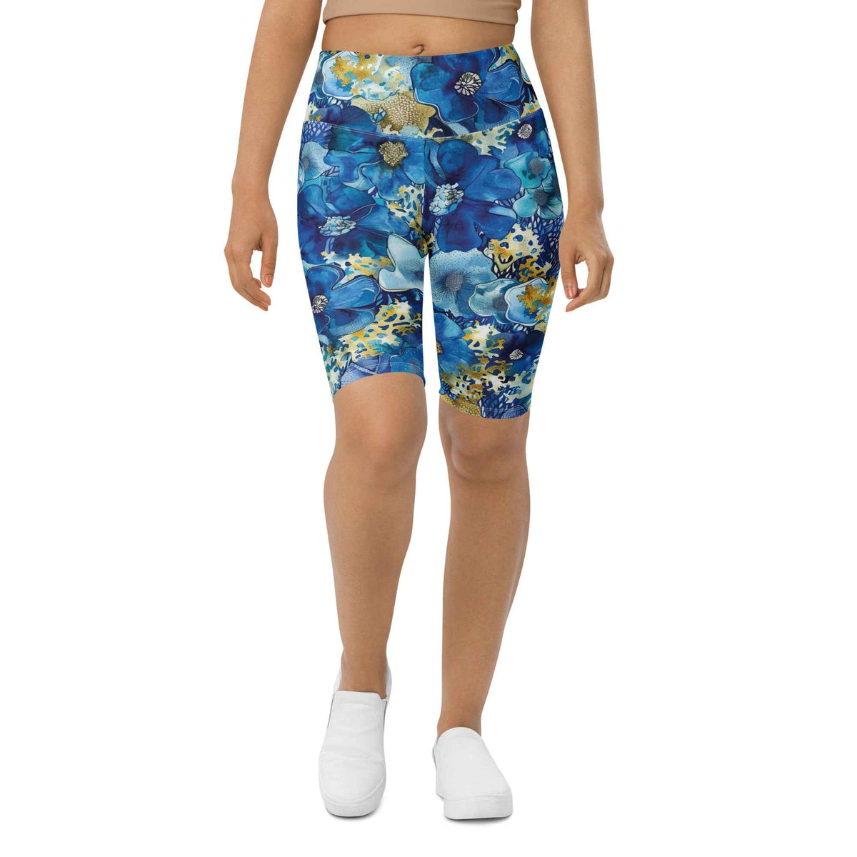 Coral Blossoms Dive Shorts - 8" ♻️