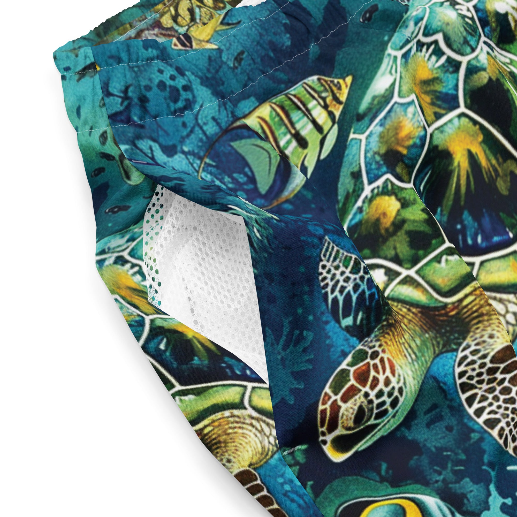 Maldives Swim Trunks – product details – scuba trunks for warm water diving, snorkeling, and reef adventures