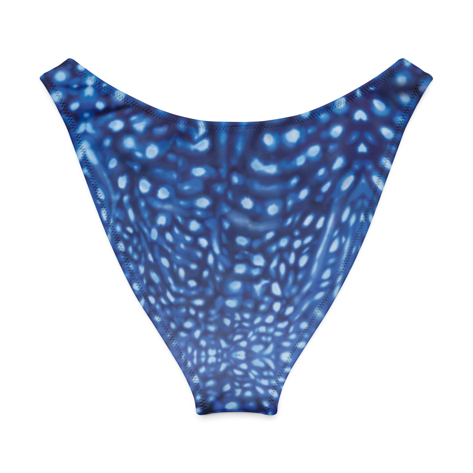 Whale Shark Constellation Scuba Bikini Bottom - Cheeky – back view – sustainable scuba swimsuit in soft recycled polyester for ocean lovers