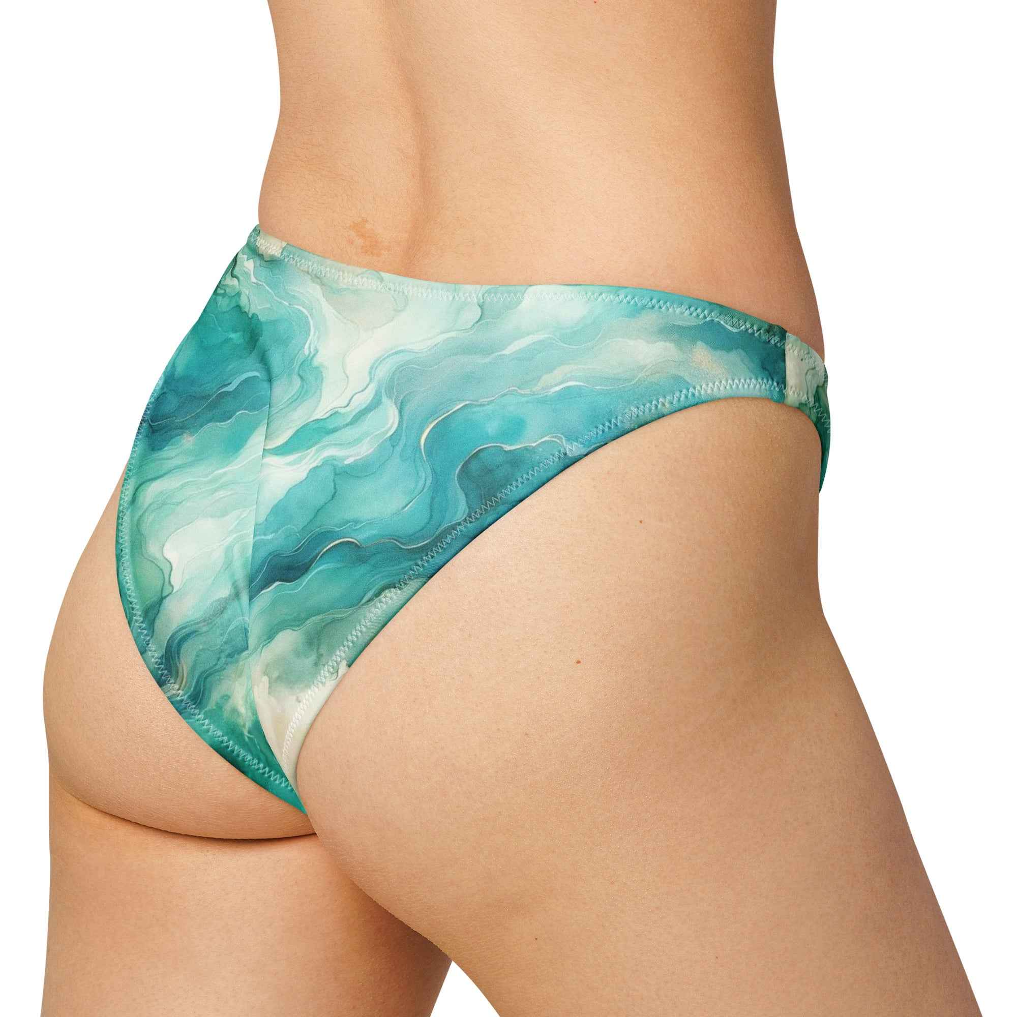 Turquoise Seas Scuba Bikini Bottom ♻️ – Cheeky