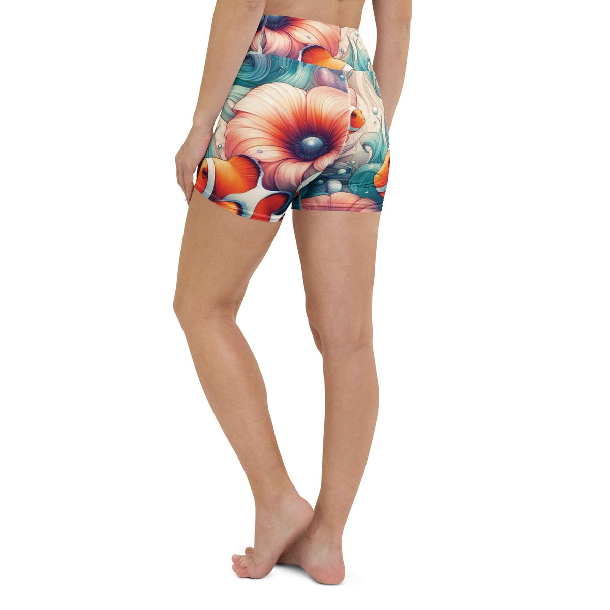 Clownfish Gardens Dive Shorts - 4" ♻️