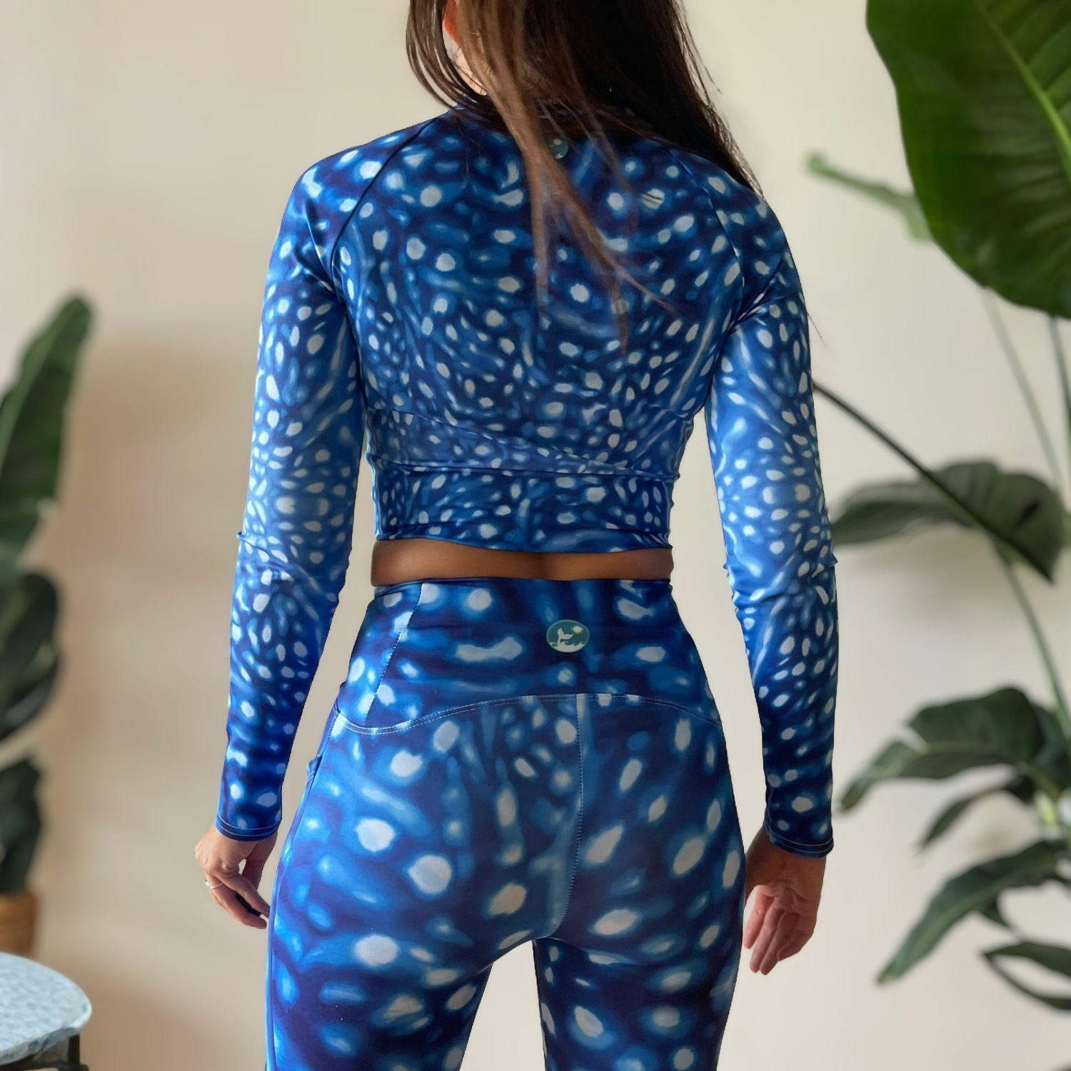 Whale Shark Constellation Scuba Leggings (with pockets!) ♻️